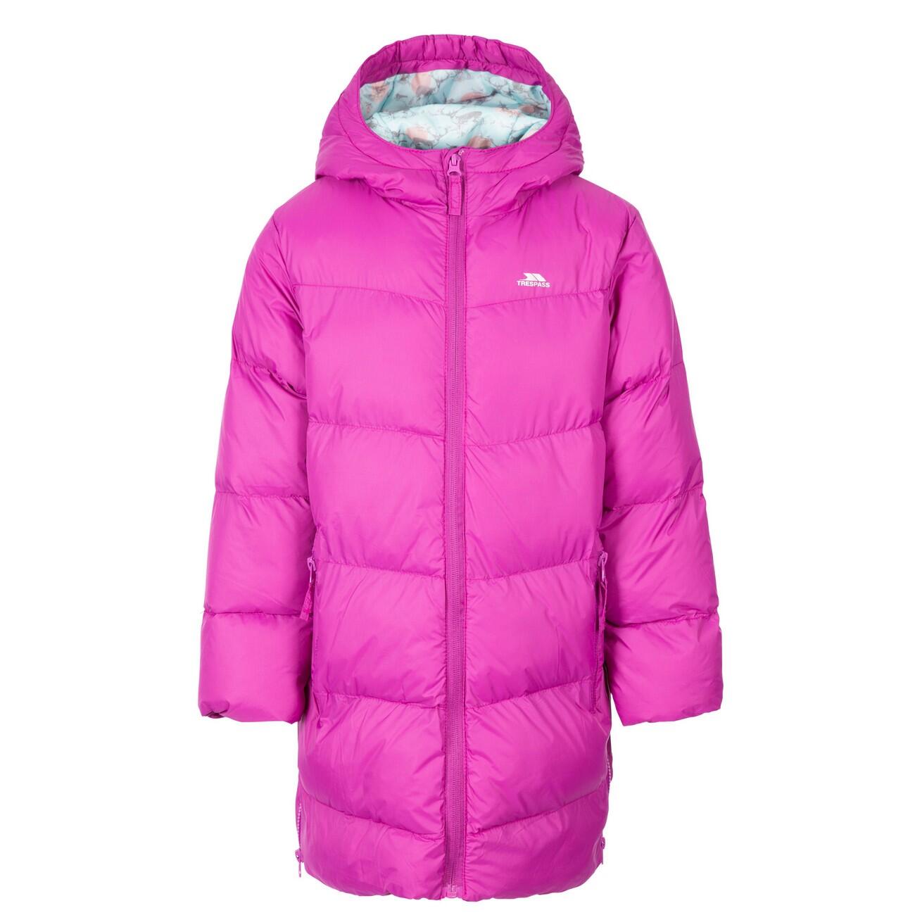 Children's PLEASING quilted jacket (Orchid mauve)