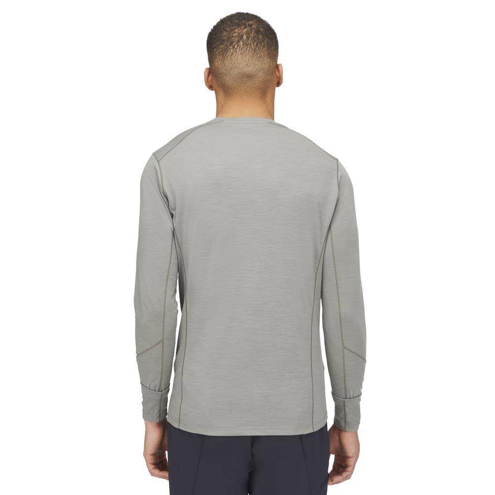 Rab Syncrino Merino Long Sleeve Baselayer Tee Stone -  2