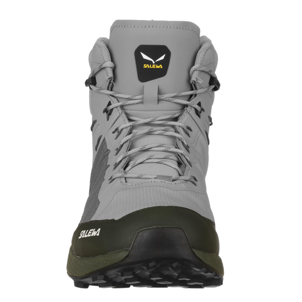Salewa Pedroc Pro PTX Mid Waterproof Speed Hiking Boots Grey alloy/Dark Olive