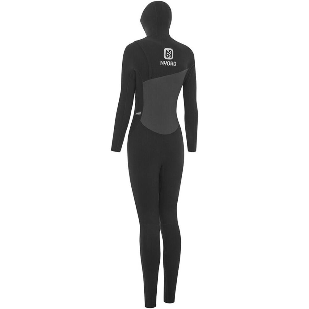 Women's 2025 Furno Ultra Plus 6/5/4mm Hooded Chest Zip Wetsuit 2/7