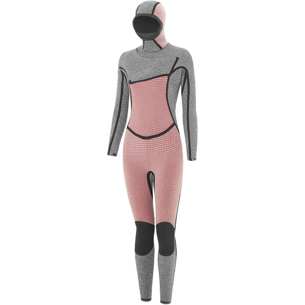 Women's 2025 Furno Ultra Plus 6/5/4mm Hooded Chest Zip Wetsuit 3/7