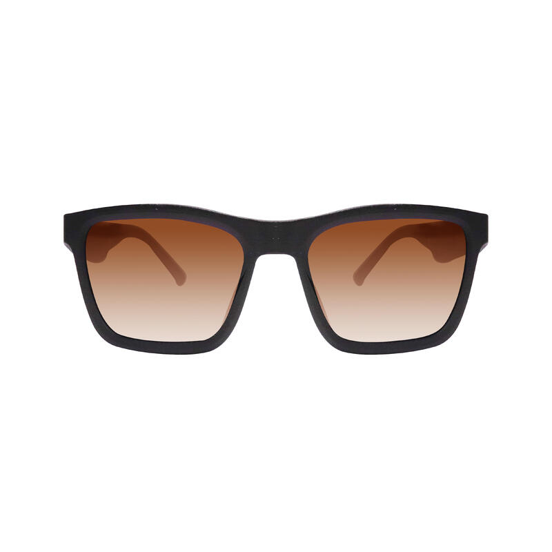 Magellan EX003 Journey Sunglasses - Matte Black / Brown Gradient