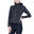 Women Slim Fit Lightweight Zipper Running Sport Hooded Jacket - Charcoal grey