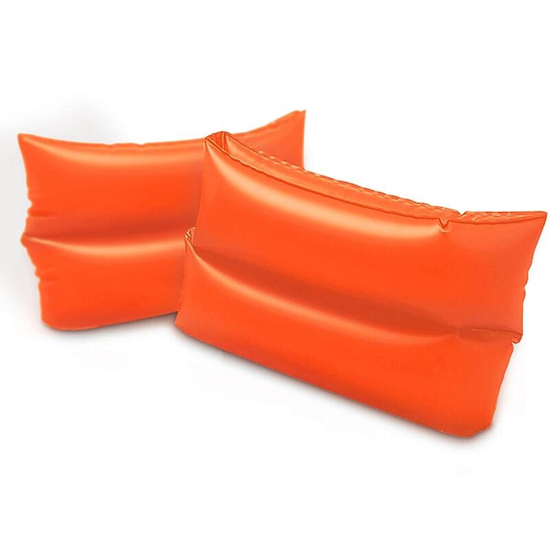 Large Children's Inflatable Swimming Armbands - Orange