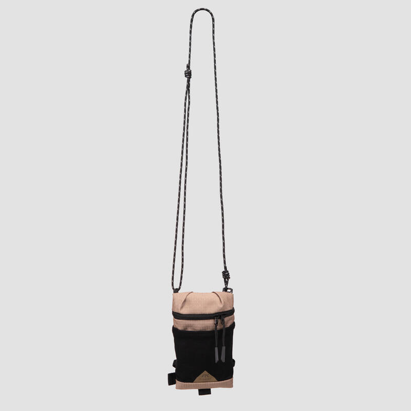 POKAT（男女皆宜）拉鍊小包 電話包 - 可獨立或配搭背包使用 - 卡其色
