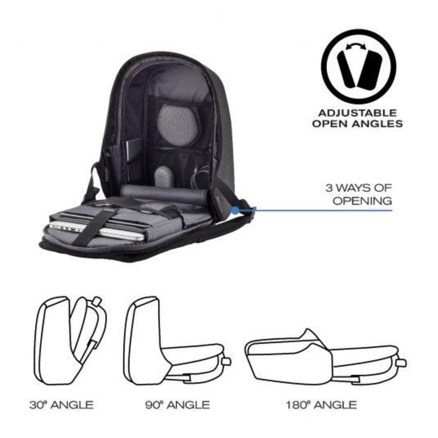 Bobby Hero XL Anti Theft Backpack Black