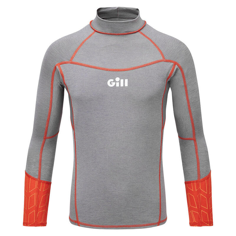 Unisex Junior Lightweight Eco-friendly Pro Rash Vest - Grey