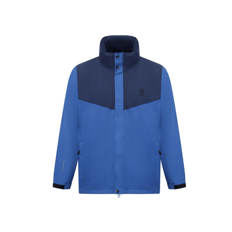 T223101 Men Waterproof Zippable Jacket - Blue