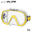 Freedom Elite M1003 Clear Silicone Diving Mask (MG) - Yellow