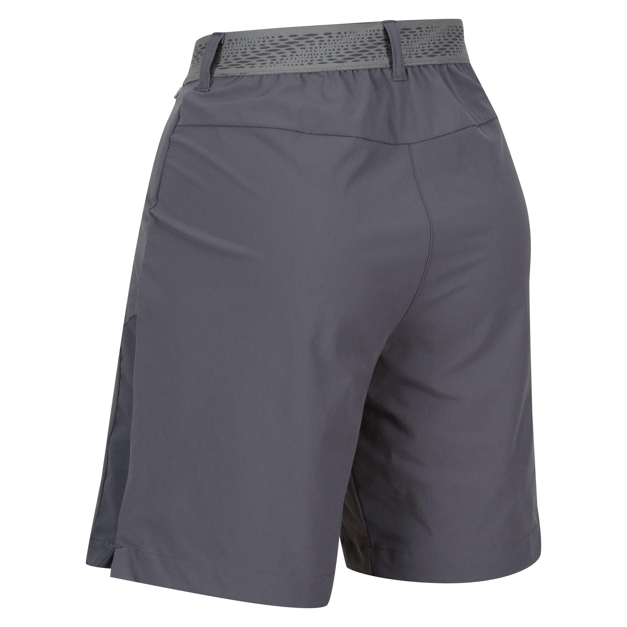 Pantaloncini Donna Regatta Mountain II Grigio Foca 4/5