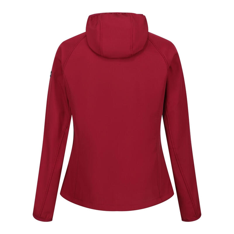 Veste softshell Femme (Rouge foncé)