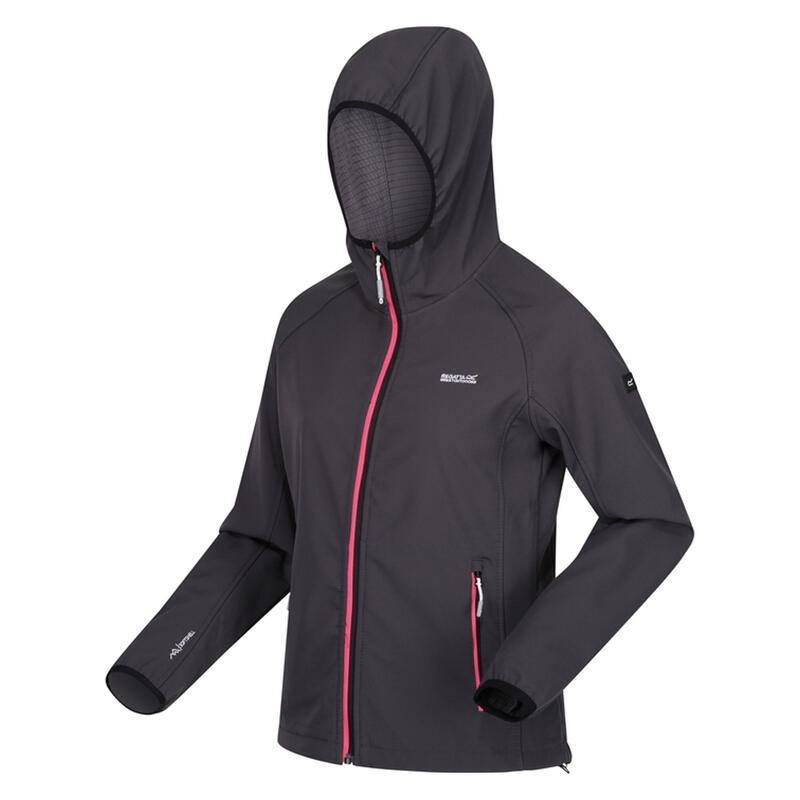 Chaqueta Softshell para Mujer Gris Seal