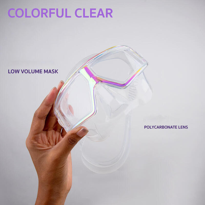 X TWO Free Dive Mask - Clear