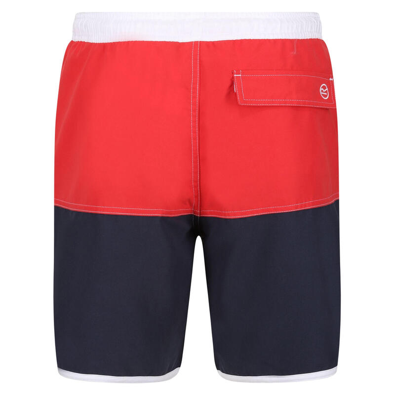 Heren Benicio Zwemshorts (Roccoco Rood/Navy)