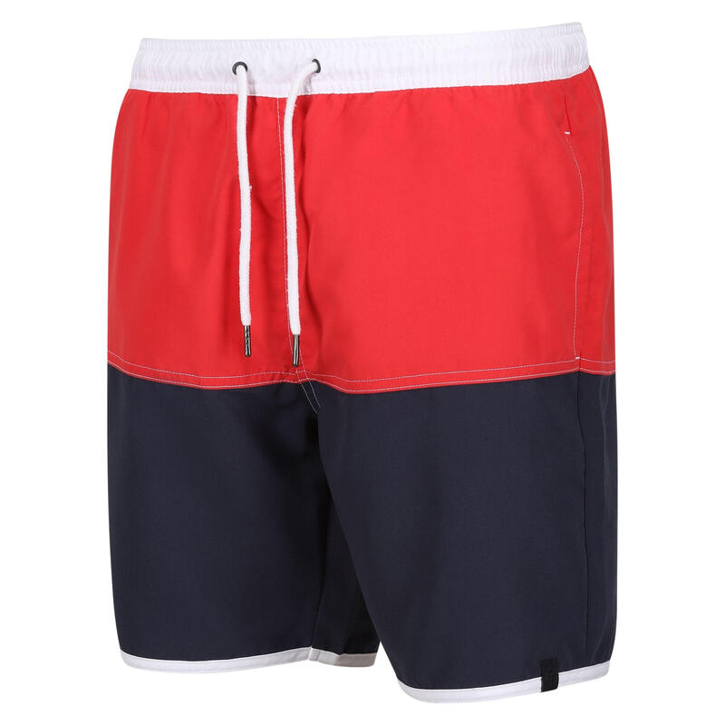 Heren Benicio Zwemshorts (Roccoco Rood/Navy)