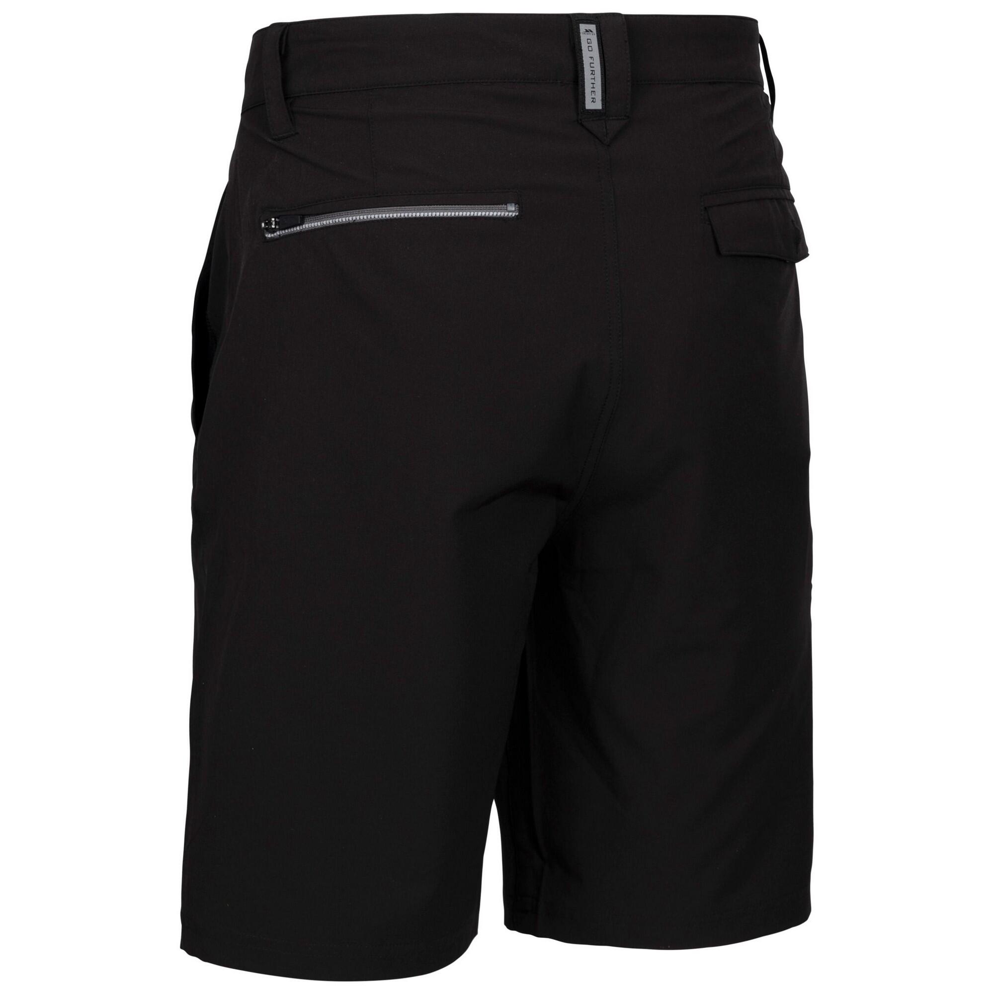 Pantaloncini Casual Uomo Trespass Upwell Nero 2/5
