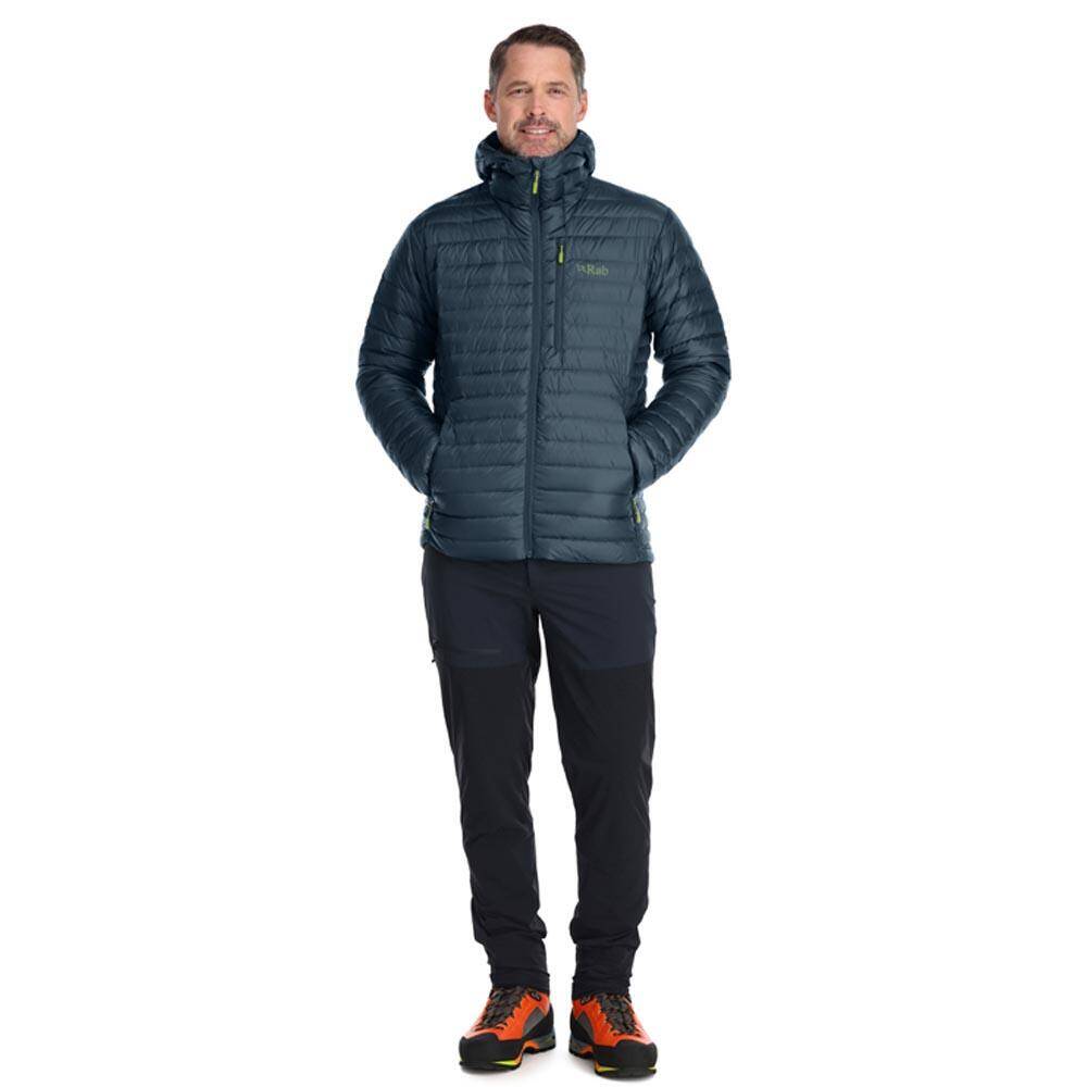 Rab Mens Microlight Alpine Trekking Down Jacket Orion Blue -  4