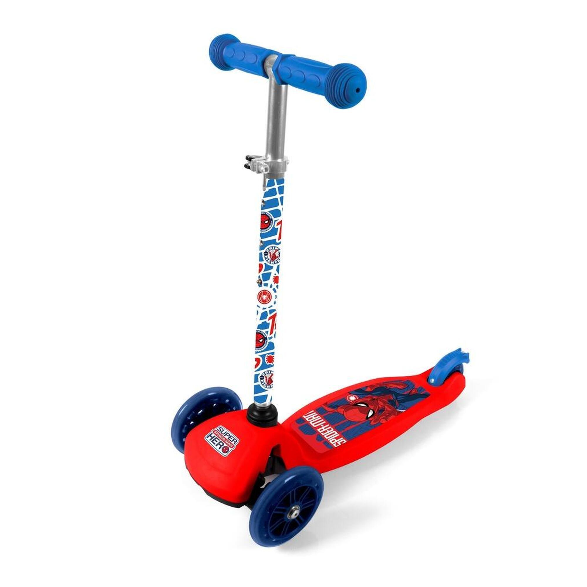 Seven - Trottinette 3 Roues Spider-man - Trottinette - Bleu|noir|rouge - No Size - Decathlon