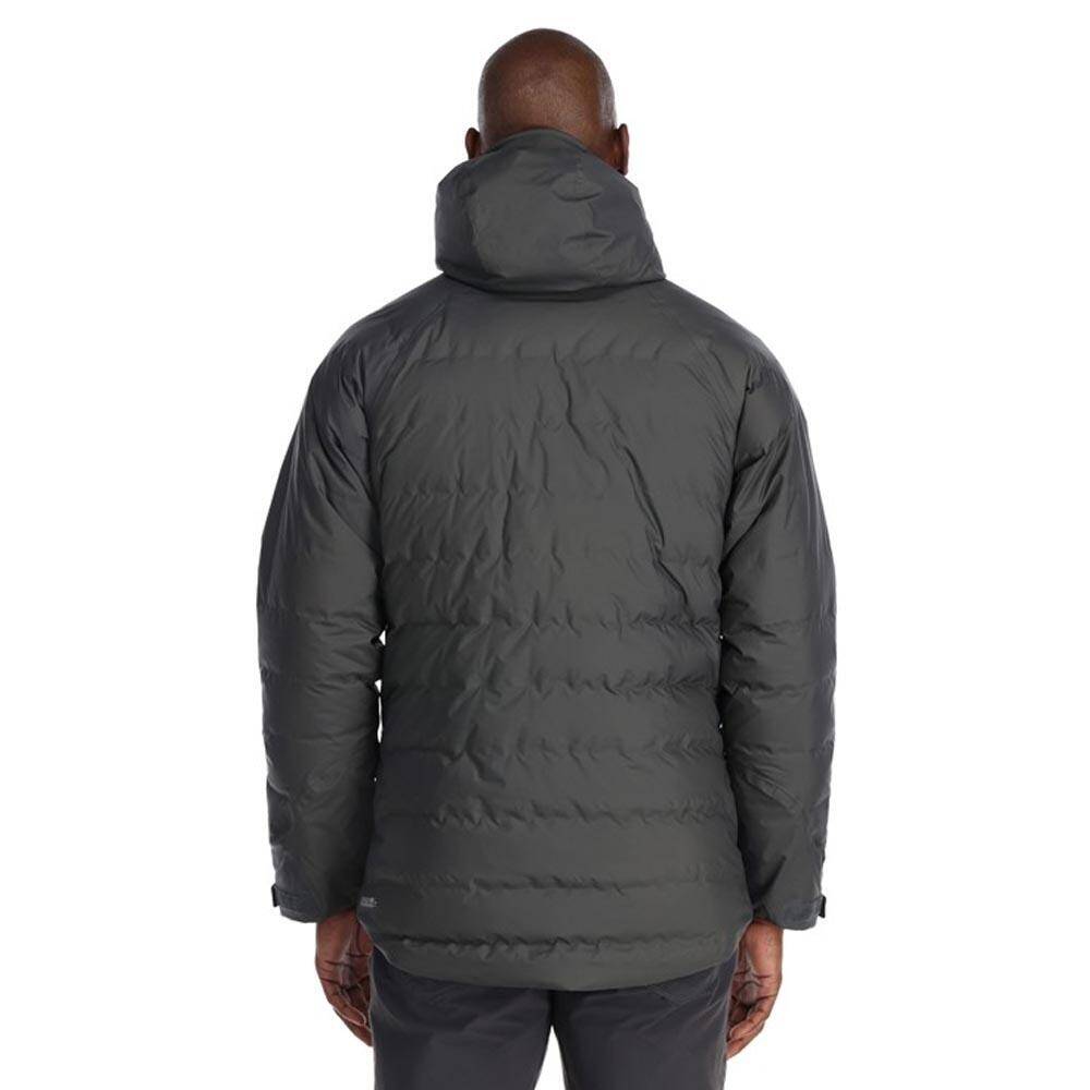 Rab Mens Valiance Waterproof Trekking Down Jacket Graphene -  4