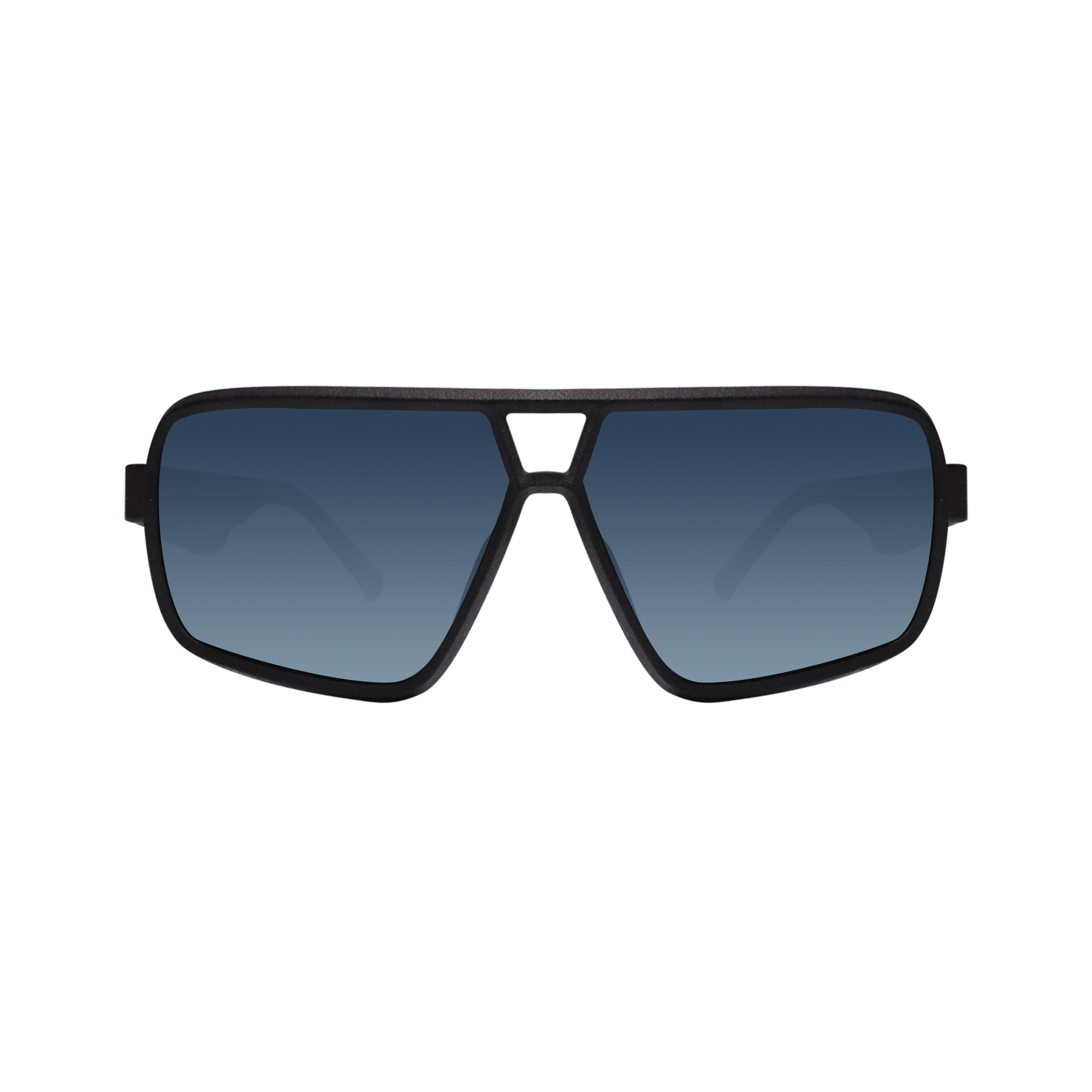 Marco Polo EX001 journey Sunglasses Matte Black Grey Gradient