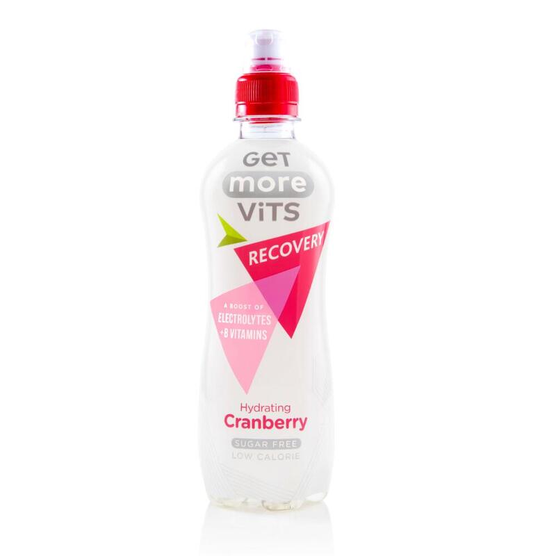 Electrolytes Recovery Drink 500ml (12 Bottles) - Cranberry Flavor