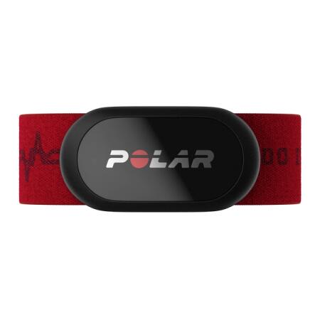 H10 Unisex Heart Rate Sensor - Text Red