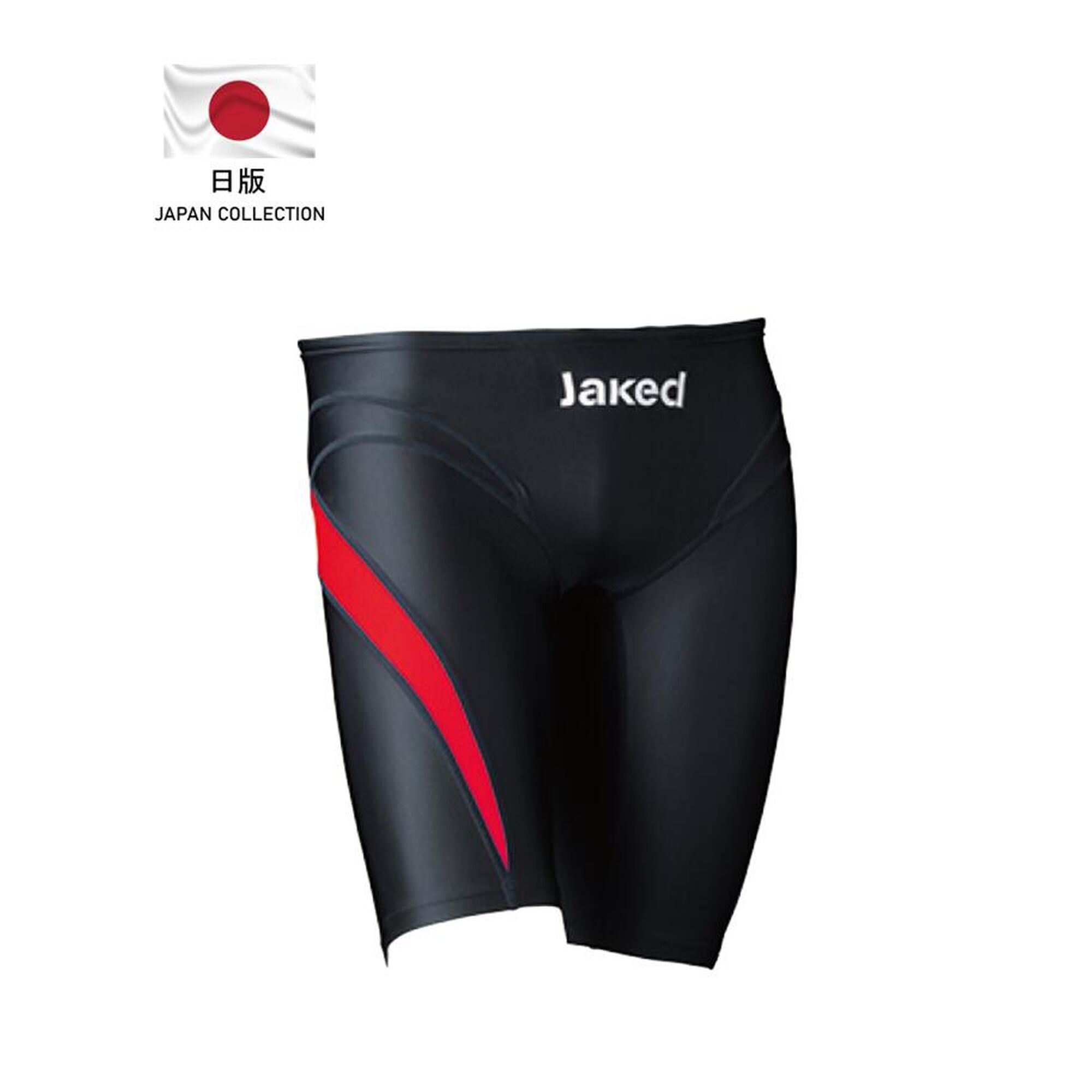 [FINA 認可] 日版 J-ELASTICO STR 441 男士泳褲  - 紅色