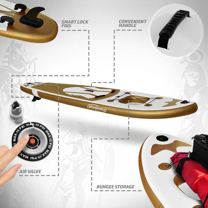 Physionics Sup Board 366cm Ensemble Complet Sports Nautiques