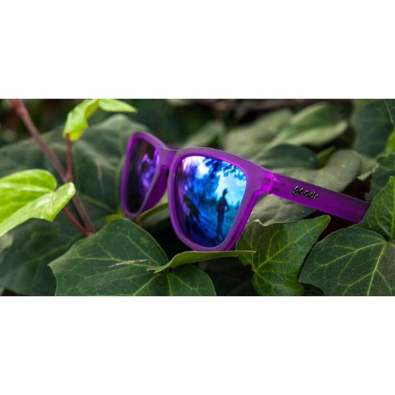 運動跑步太陽眼鏡 – 紫色 (紫鏡)