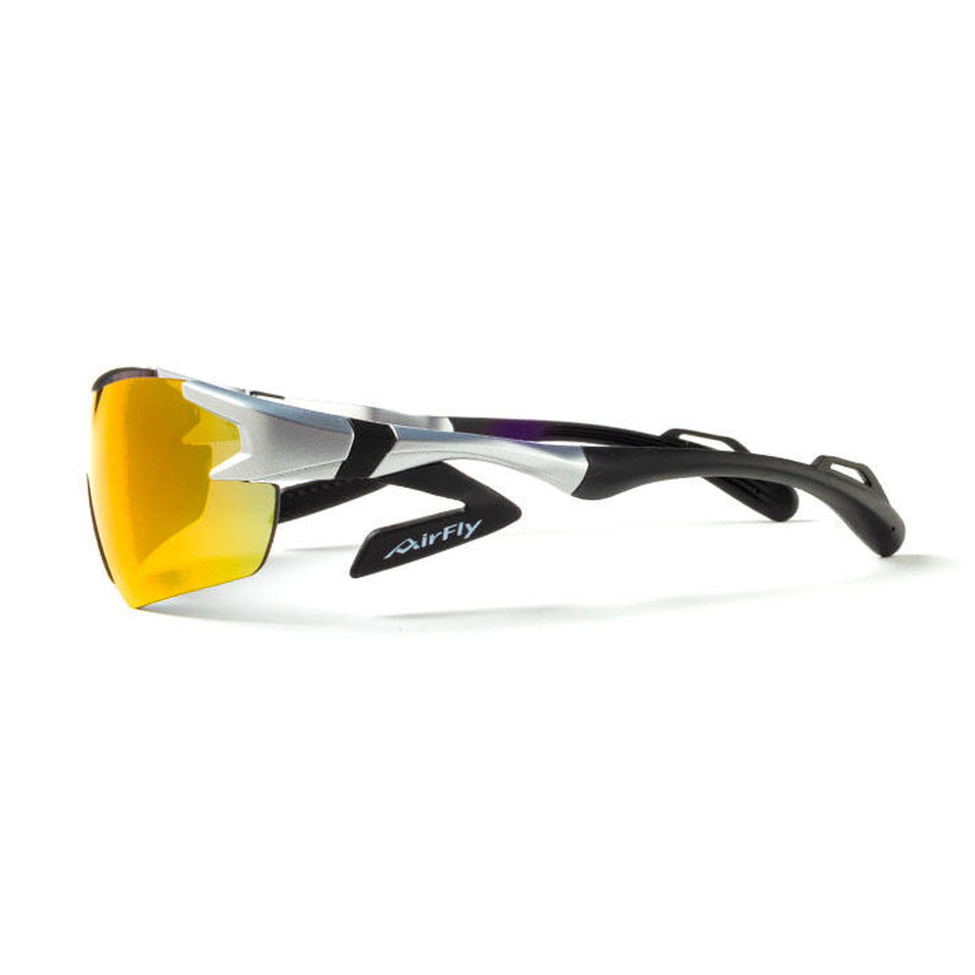 AF-301 C-32 Mirror Lens Sunglasses - Silver