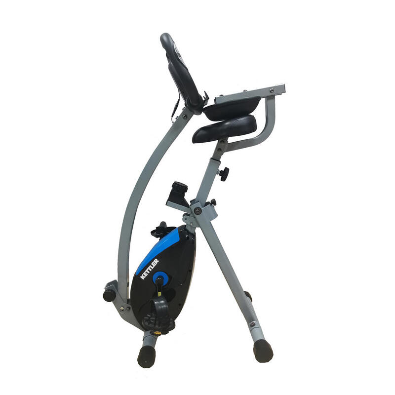 N-BIKE 930N 摺合式磁控健身車 - 藍色/黑色