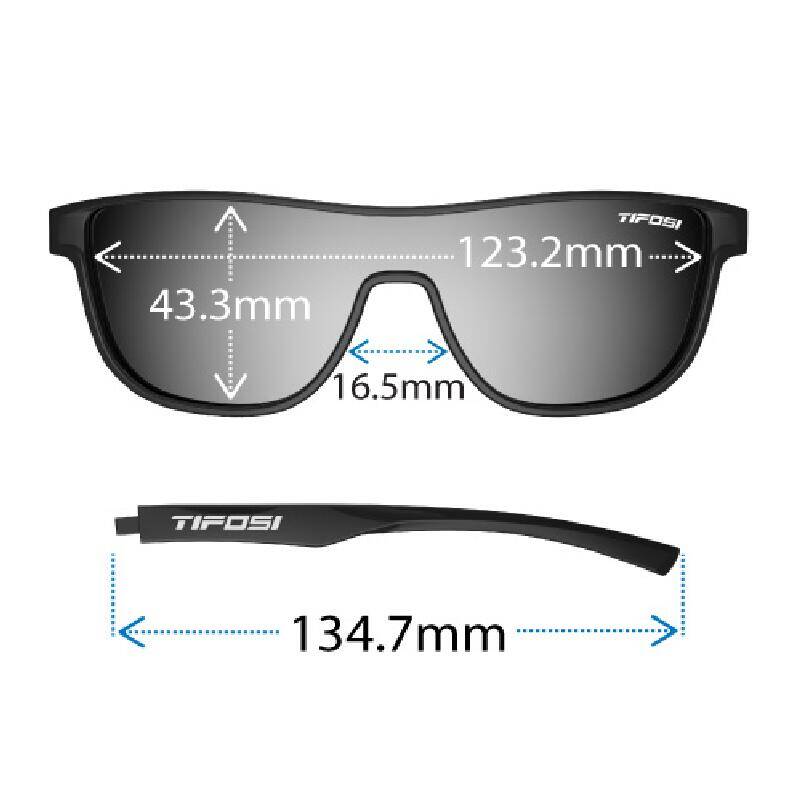 Tifosi Sizzle Blackout Smoke -  4