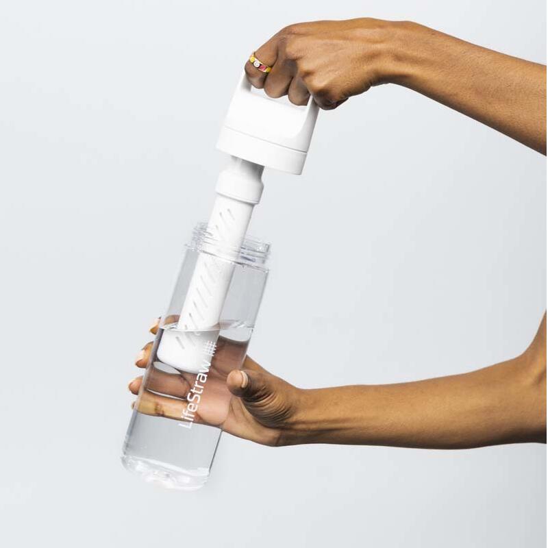 Waterfilterfles Go 2.0 Clear 650 ml - Transparant 3/8