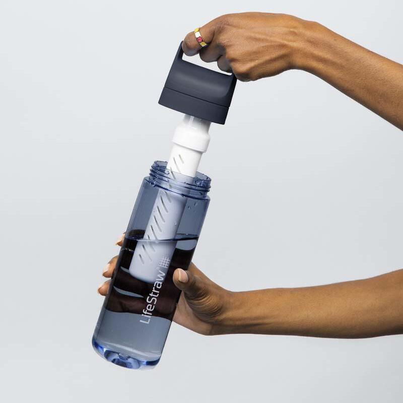 Lifestraw Go 650 ml Blauwe Filterfles 3/8