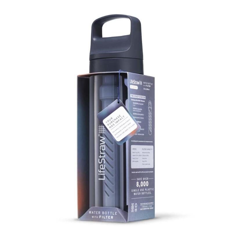 Lifestraw Go 650 ml Blauwe Filterfles 2/8