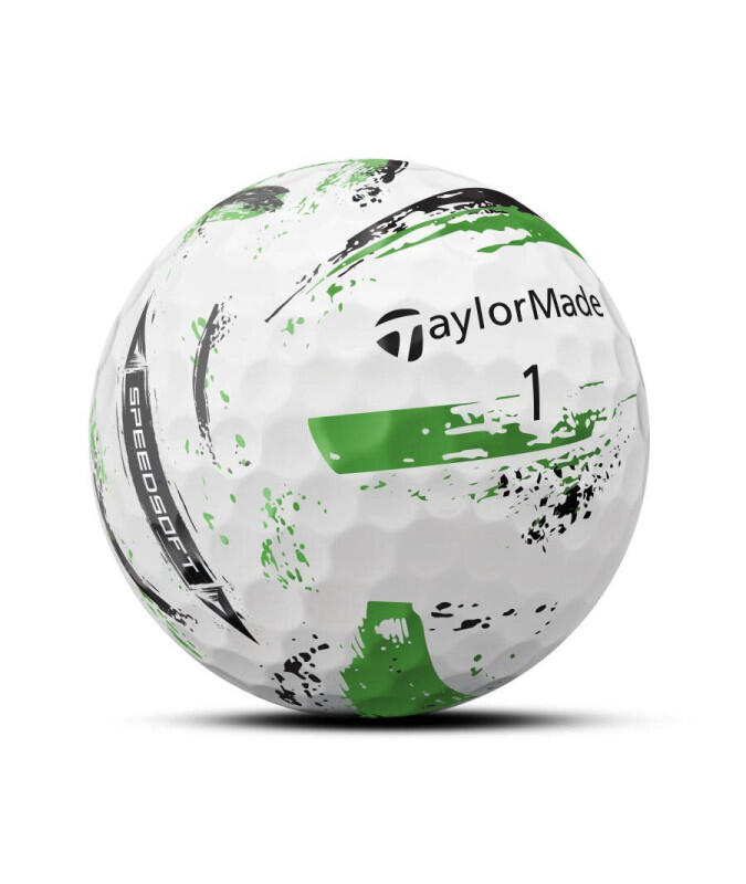 Doos met 12 Taylormade SpeedSoft Ink Golfballen 4/5