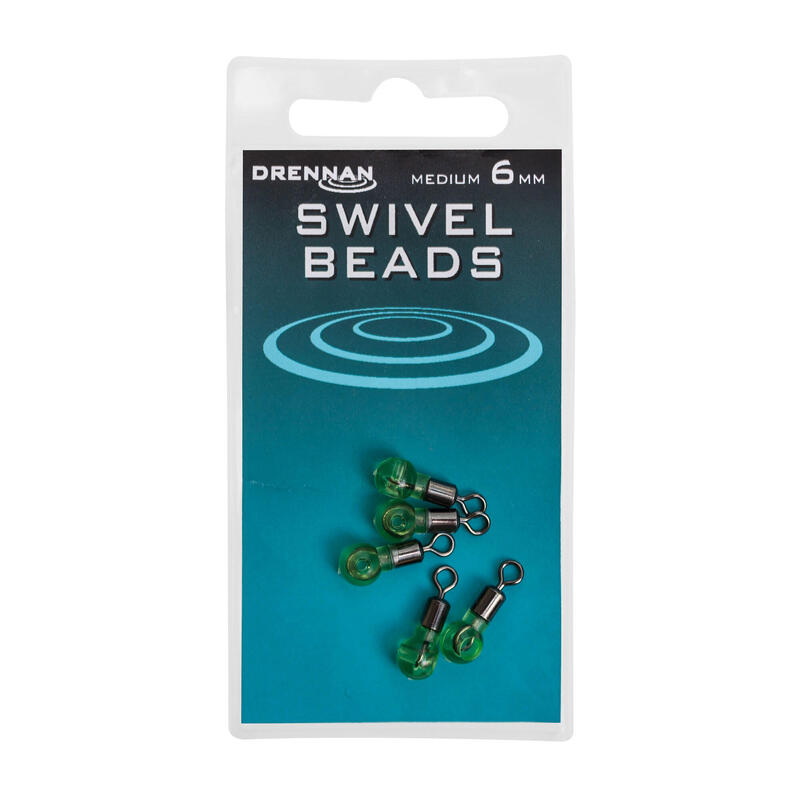 Krętlik do methody Drennan Swivel Bead ze stoperem 5 szt.