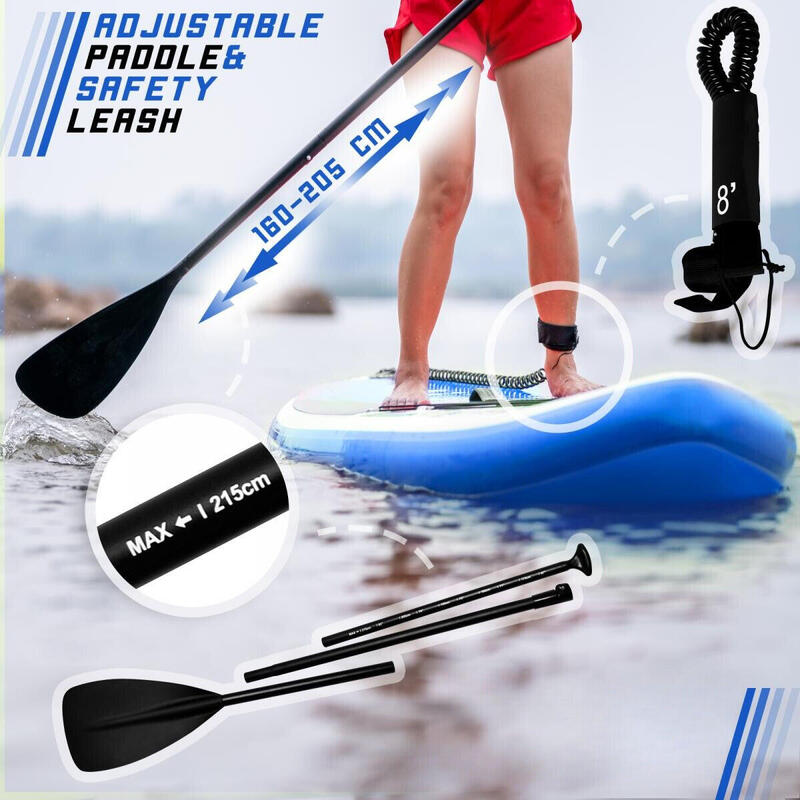 Physionics Sup Board 305cm Ensemble Complet Sports Nautiques