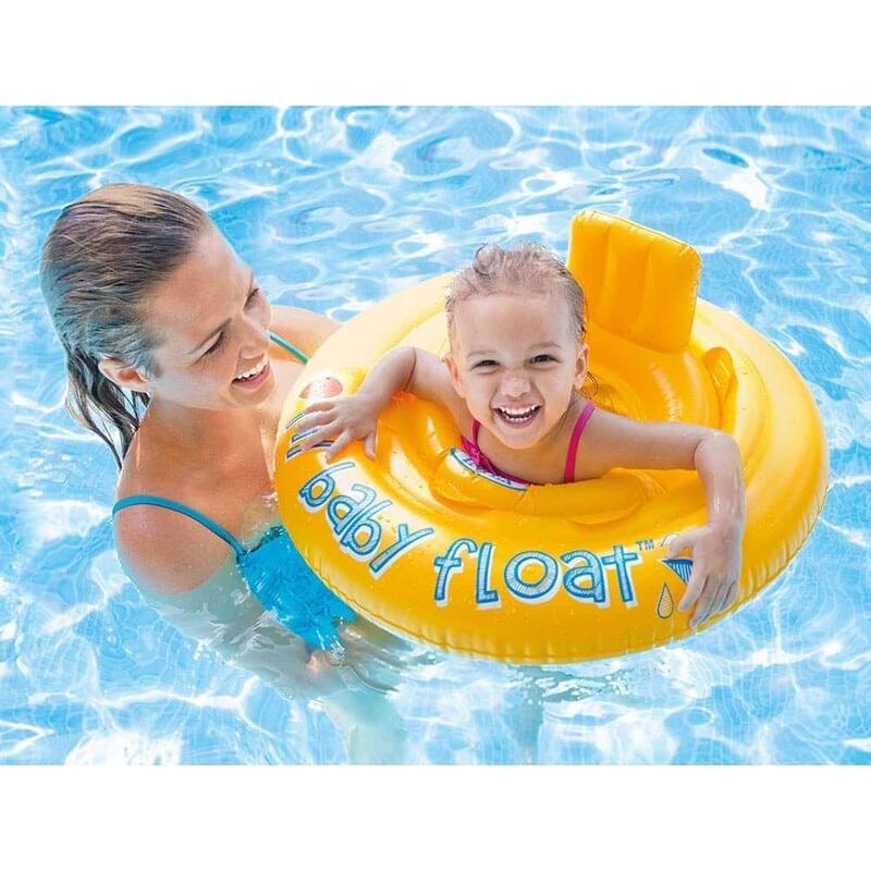My Baby Float Baby Seat Swim Ring - Yellow