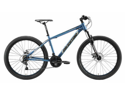Bikestar hardtail staal mtb medium 27.5 inch 21 speed blauw