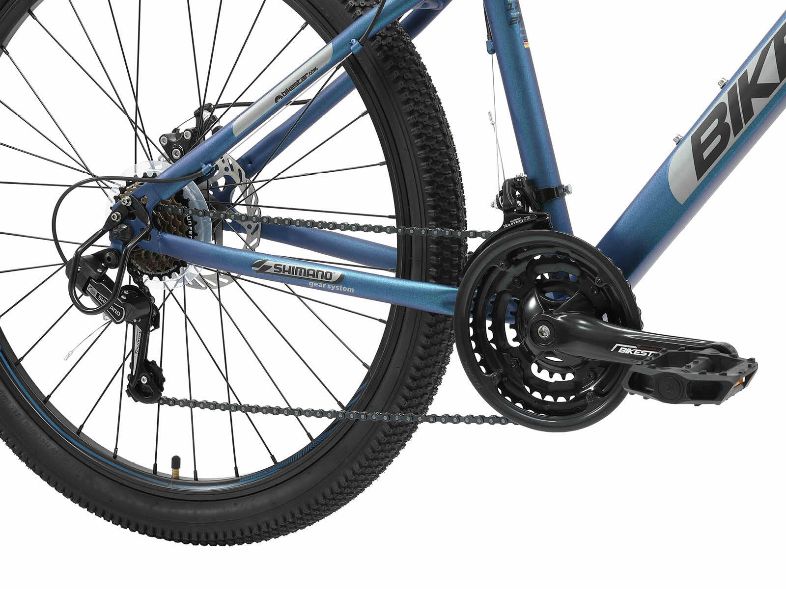 MTB Bicicleta de montaña 27.5", hardtail, 21 marchas, frenos de disco 5/6