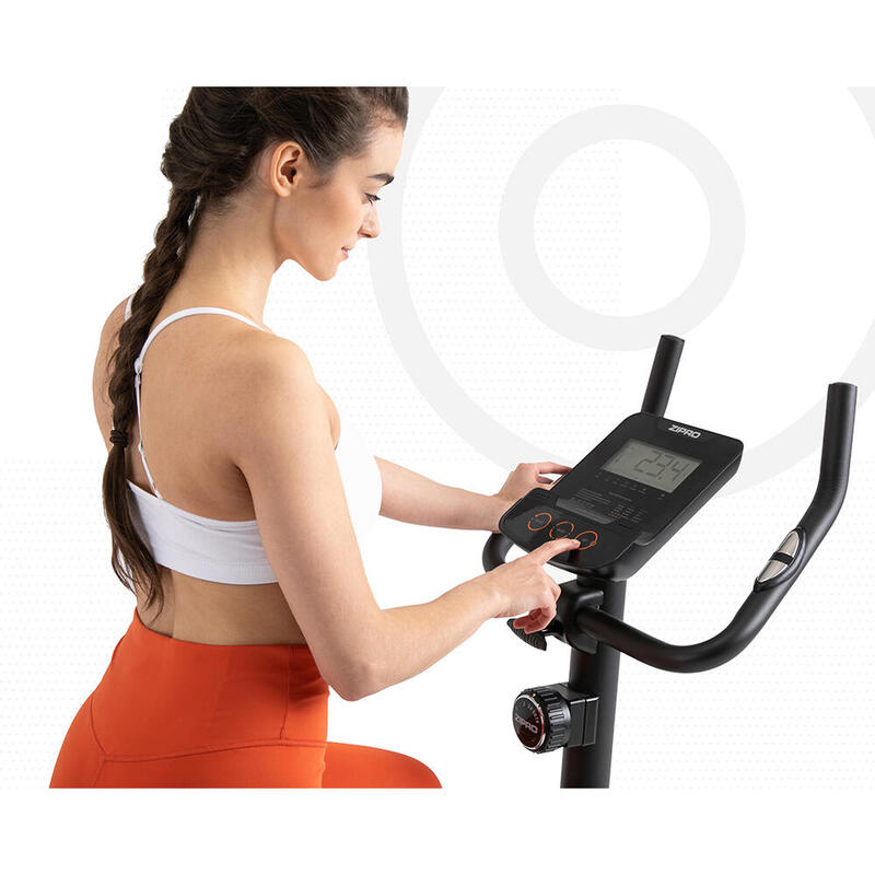 Heimtrainer Zipro Nitro RS magnetisch Fitnessfahrrad Ergometer 8kg Schwungmasse