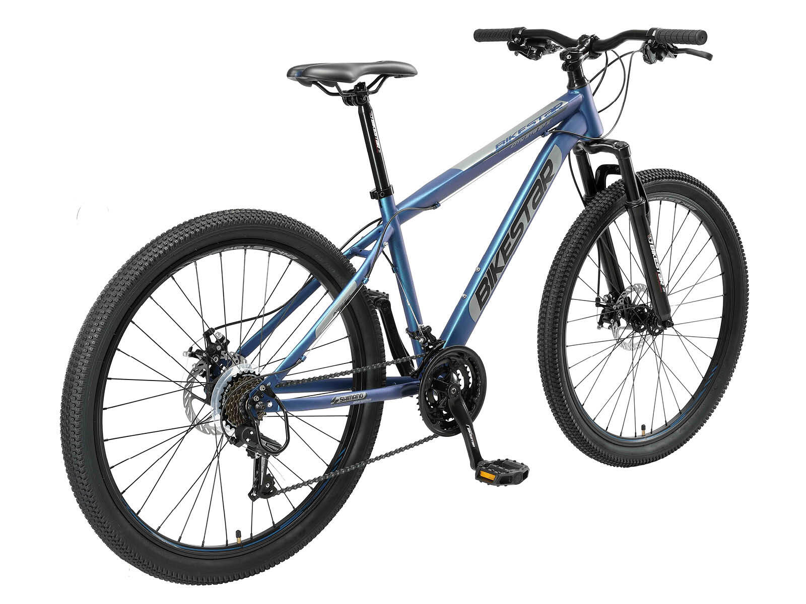 MTB Bicicleta de montaña 27.5", hardtail, 21 marchas, frenos de disco 3/6