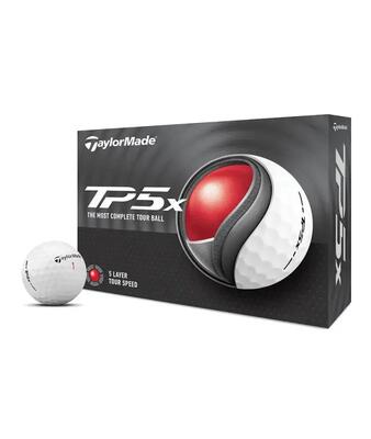 Taylormade tp5x tm24 golfballen wit