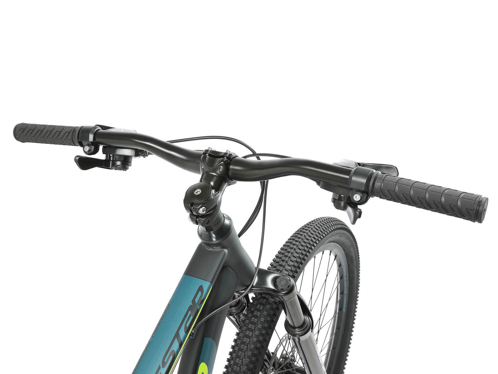 Bikestar Hardtail Staal MTB Medium 27,5 Inch 21 Speed zwart/blauw 4/6