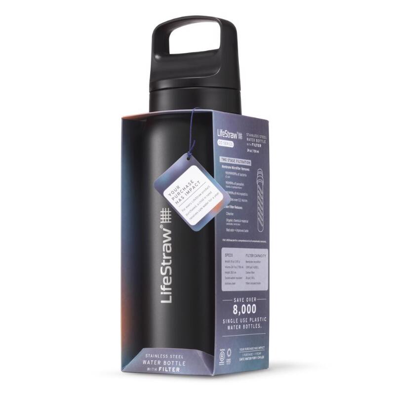 Butelka termiczna z filtrem do wody LifeStraw Go 2.0 Steel 700ml