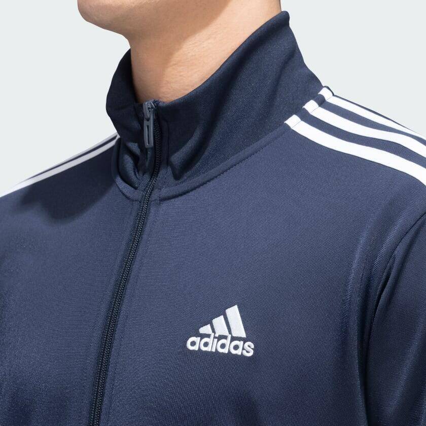 Adidas M 3S TR TT TS Men Sports Track Suit Blue -  5