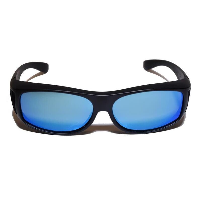 SGovers 2362 Adult Polarising Hiking Over-glasses - Black/Blue