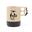Camper Mug Cup CH62-1620-B069 (550ml) - Beige x Black