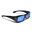 SGovers 2362 Adult Polarising Hiking Over-glasses - Black/Blue